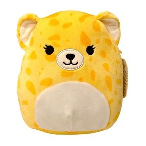 Squishmallows Lexie the Yellow Cheetah 8” NWT